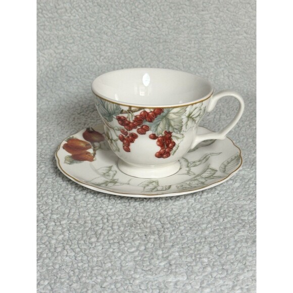 Charter Club Other - Charter Club Summer Grove Tea Coffee Cup & Saucer Set For One